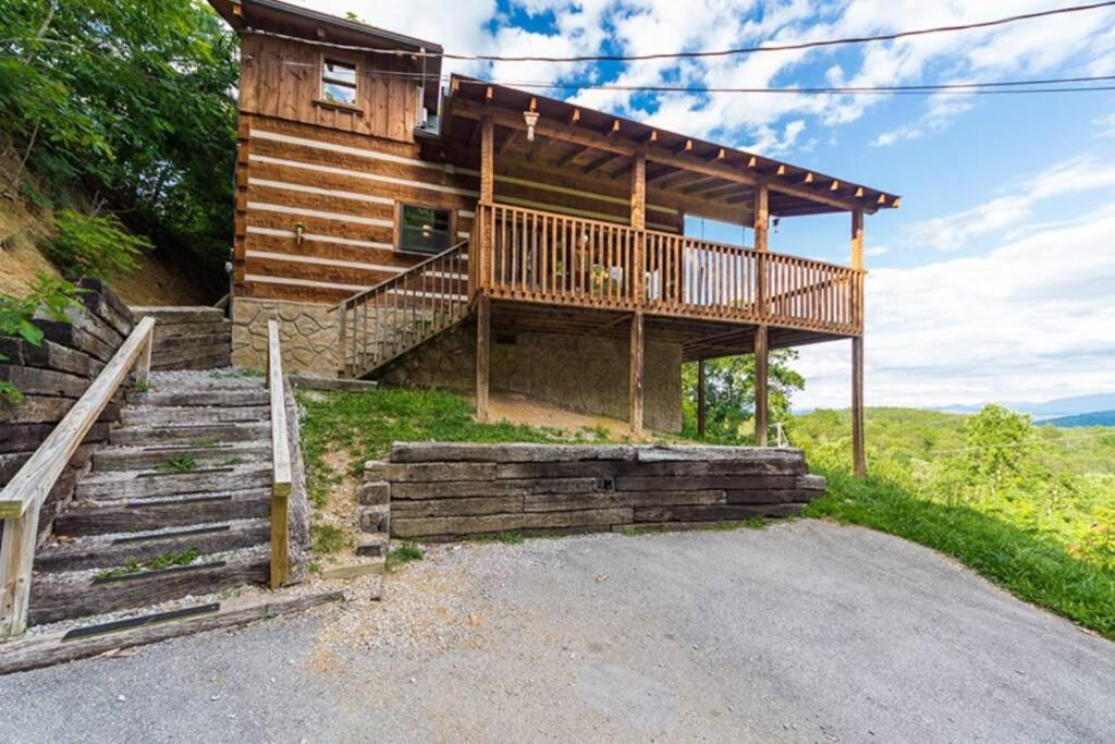 View! Private! Hot Tub,Pool Table,Fireplace,Relax! 세비어빌 외부 사진