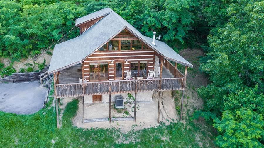 View! Private! Hot Tub,Pool Table,Fireplace,Relax! 세비어빌 외부 사진